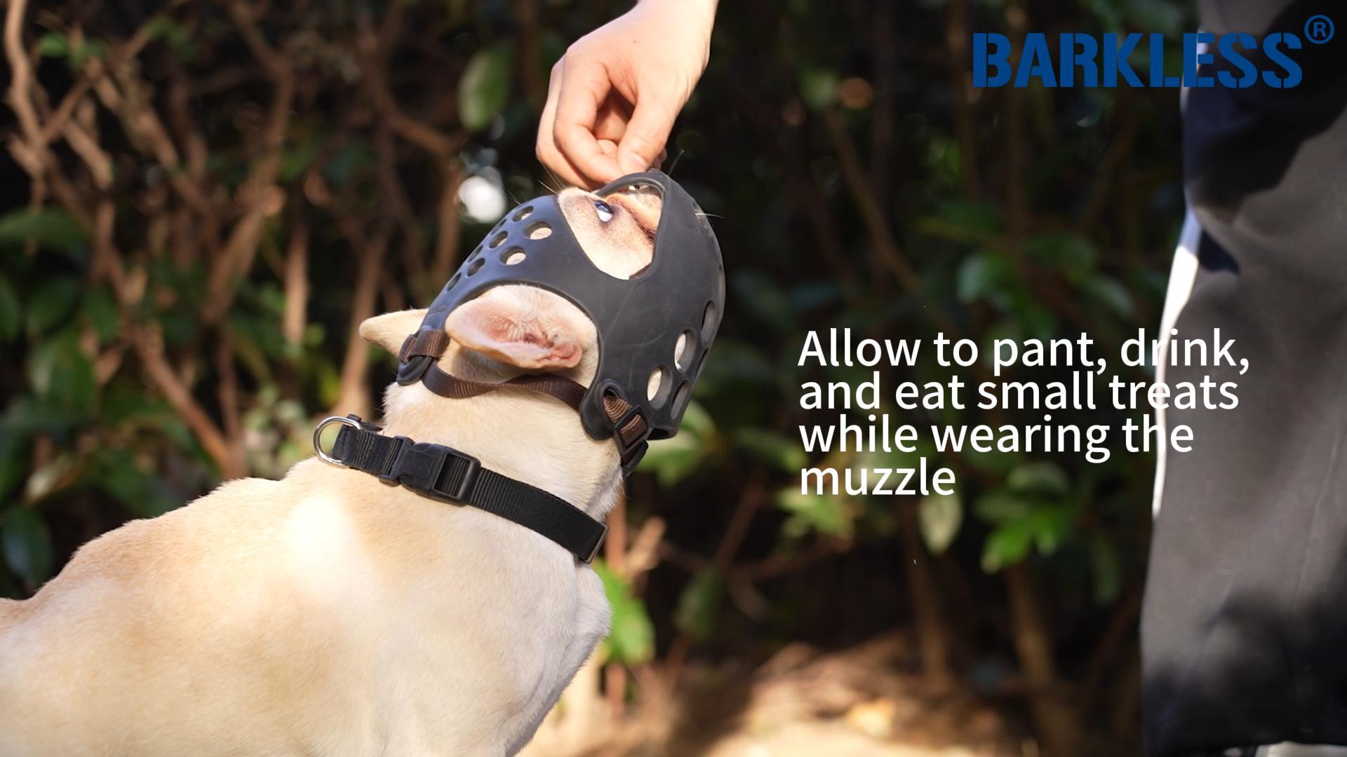 Amazon.com : BARKLESS Dog Muzzle for Short Snout, Soft English